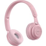 Casque enfant sans fil rose pastel Casque enfant sans fil rose pastel