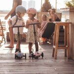 Casque rose s (51 - 55 cm)