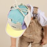 Casquette anti - uv camper fun lion vert (6 - 12 mois)