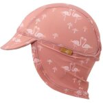Casquette anti - uv protge nuque flamingo (6 - 12 mois)