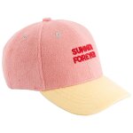 Casquette enfant summer forever eponge rose et jaune (9 - 24 mois)