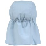 Casquette prot�ge nuque anti - uv bleu ciel (03 - 06 mois)