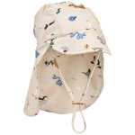 Casquette prot�ge nuque anti - uv cecilia around the world (12 - 24 mois)