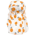 Casquette prot�ge nuque anti - uv orange (3 - 6 mois)