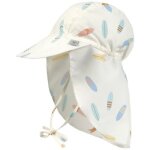 Casquette protge nuque anti - uv planches de surf cru (03 - 06 mois)
