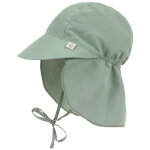 Casquette prot�ge nuque anti - uv vert (1 - 3 ans)