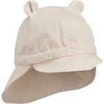 Casquette protge nuque en lin gorm sandy (6 - 9 mois)