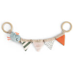 Cha�ne de poussette celebration multicolore