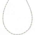 Chane rglable 36 + 10 cm (argent)