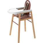 Chaise haute fixe lili hybride vieux rose