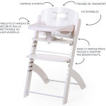 Chaise haute b�b� �volutive evosit blanche