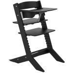 Chaise haute �volutive nala noire avec tablette