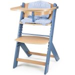 Chaise haute �volutive enock avec coussin nordic breeze