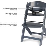 Chaise haute �volutive enock grey