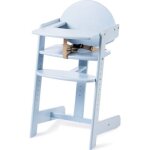 Chaise haute volutive filou up bleue
