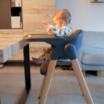 Chaise haute �volutive grow with me gris