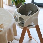 Chaise haute �volutive grow with me pure white