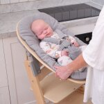 Chaise haute �volutive nala naturel avec set nouveau - n�