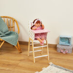 Chaise haute pour poupon candy chic