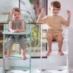 Chaise haute syt �volutive blanche
