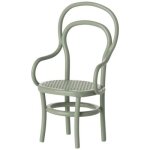 Chaise vintage souris menthe Chaise vintage souris menthe