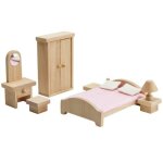 Chambre parentale en bois naturel