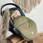 Chanceli�re b�b� jersey hooded olive green