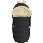 Chanceli�re capuche souris en laine gris fonc� (0 - 12 mois)