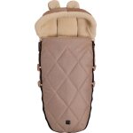 Chanceli�re capuche souris en laine sable (6 - 36 mois)