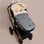 Chanceli�re capuche souris en laine vert (6 - 36 mois)