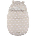Chancelière déperlante en sherpa beige Chancelière déperlante en sherpa beige