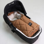 Chanceli�re �volutive moony 2 en 1 en polaire sherpa camel (0 - 24 mois)