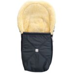 Chancelière pour siège - auto bébé en peau d'agneau emmy anthracite Chancelière pour siège - auto bébé en peau d'agneau emmy anthracite