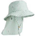 Chapeau anti - uv damona stripe peppermint (1 - 2 ans)