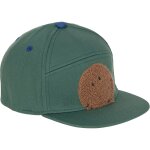 Casquette visi�re plate little gang smile ocean green