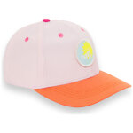Casquette anti - uv vibe baseball rose (4 - 7 ans)