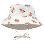 Chapeau r�versible anti - uv ice cream et chien (3 - 6 mois)