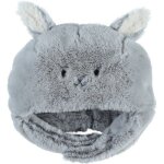 Chapka en groloudoux gris (9 - 12 mois)