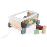 Chariot avec blocs de construction sweet cocoon - reconditionné Chariot avec blocs de construction sweet cocoon - reconditionné