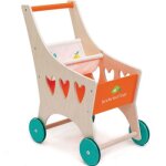 Chariot de courses en bois