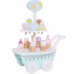 Chariot de crèmes glacées en bois Chariot de crèmes glacées en bois