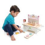 Chariot cr�me glac�e en bois