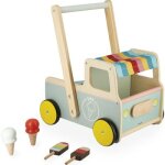 Chariot de marche en bois marchand de glaces Chariot de marche en bois marchand de glaces