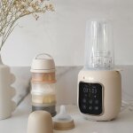 Chauffe biberon multi milk 5 programmes argile