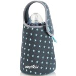 Chauffe biberon nomade toiles gris