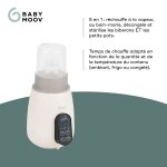 Chauffe biberon nutrismart + mineral beige
