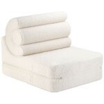 Chauffeuse flipster cream white molletonné Chauffeuse flipster cream white molletonné