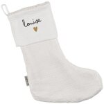 Chaussettes de noël gaze ecru (personnalisable) Chaussettes de noël gaze ecru (personnalisable)
