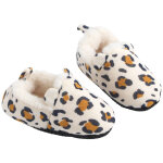 Chaussons b�b� l�opard (0 - 6 mois)