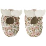 Chaussons avec ailes d'ange imprim liberty (0 - 6 mois)